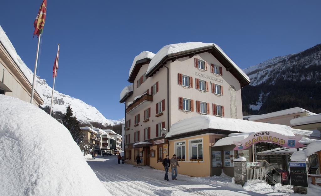 Hotel Heilquelle-Leukerbad-Therme Kültér fotó