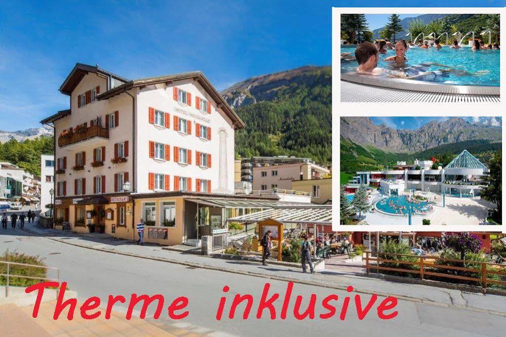 Hotel Heilquelle-Leukerbad-Therme Kültér fotó